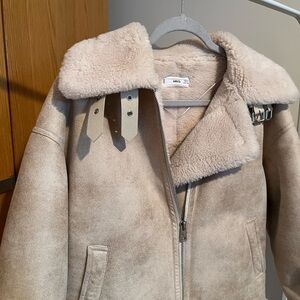 Mango Shearling Jacket